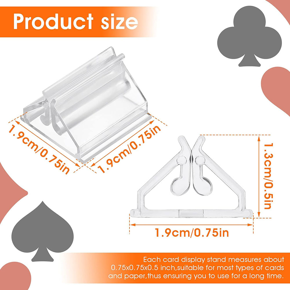 12/24/48Pcs Mini Clear Stands  - огляд і ціна Table Number Gold