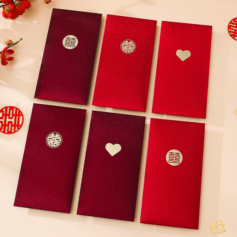 12pcs Love Wedding Red Envelop - огляд і ціна Wedding Envelopes
